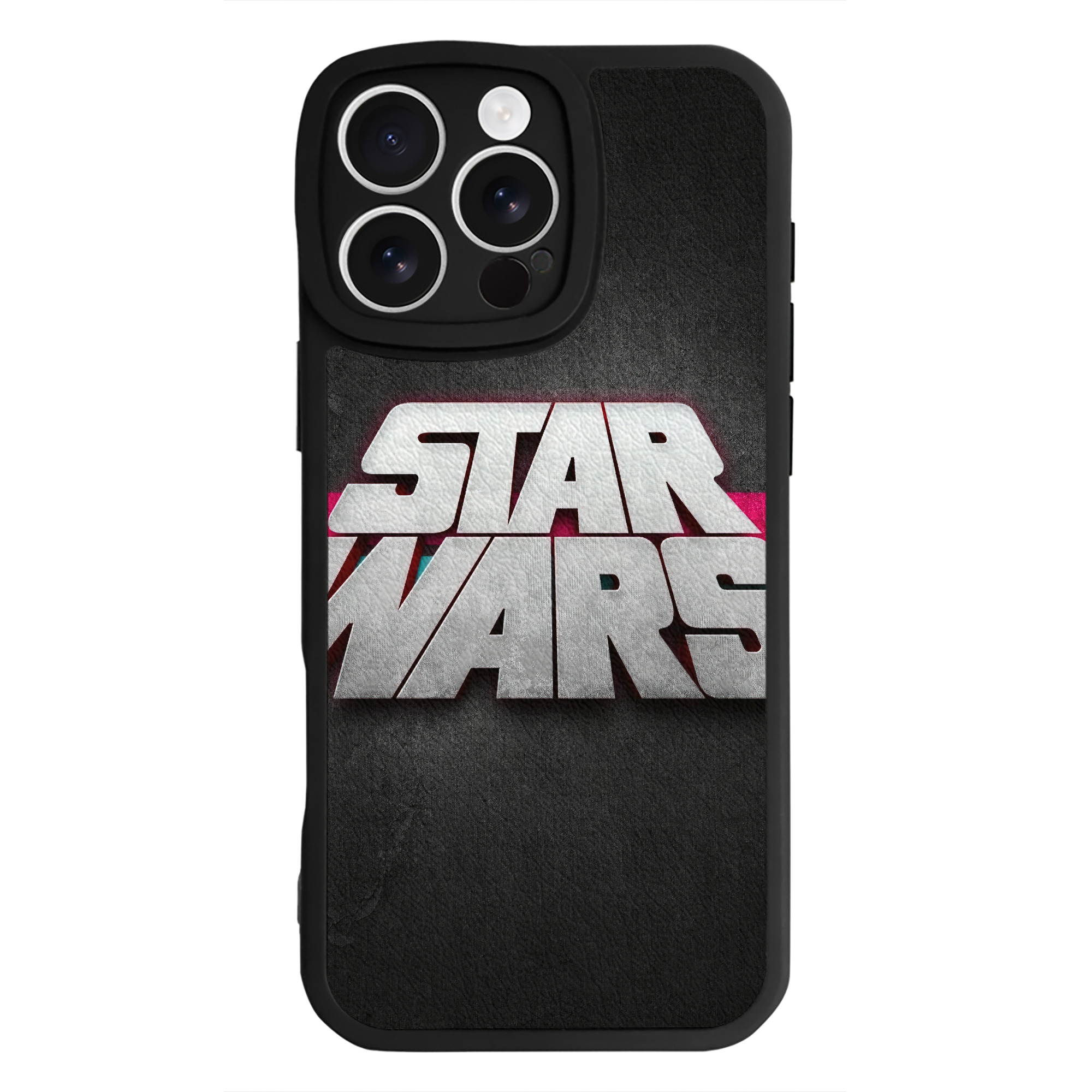 （画像用） スター・ウォーズ Star Wars 【iPhone 16シリーズ対応】シリコンスマホケース（レザー調） 材質：シリコン